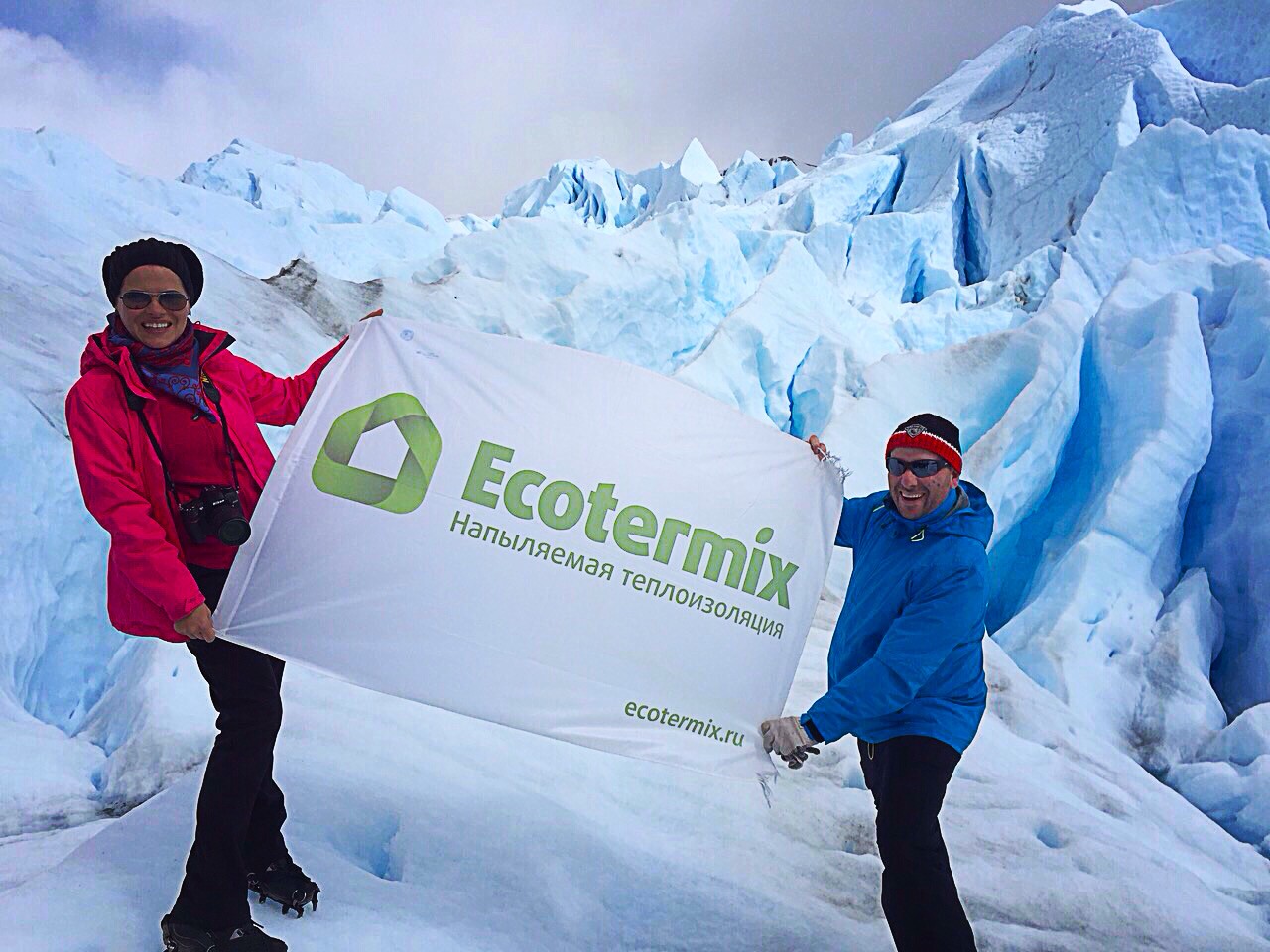Экотермикс покоряет ледяные Анды в Патагонии