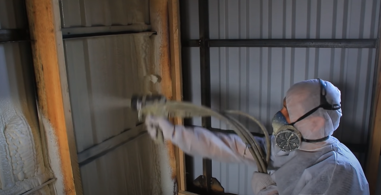 Утепление гаража контейнера жилого вагончика в Кирове